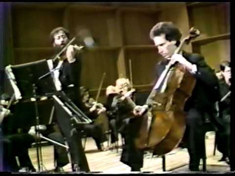 Paul Rosenthal & Nathaniel Rosen perform Brahms Double Concerto