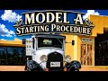 How Drivers Started a 1930 Ford Truck Back in the Day
