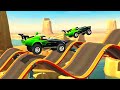 MMX Hill Dash 2 CANYON Final Level 53 - New Records Levels | Android - iOS Games
