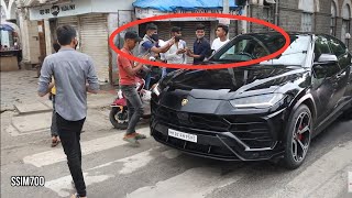 Actor Kartik Aaryan in his lamborghini Urus | Bollywood Celebrities Fan Reaction | Acceleration