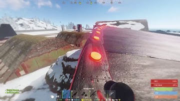 Rust Airfield and UFO guide! Custom Monument on Northern Lights