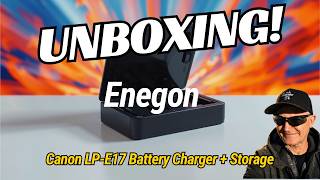 🔌 Energon Battery Charger & Storage Device for Canon LP-E17 Batteries 📷 #unboxing