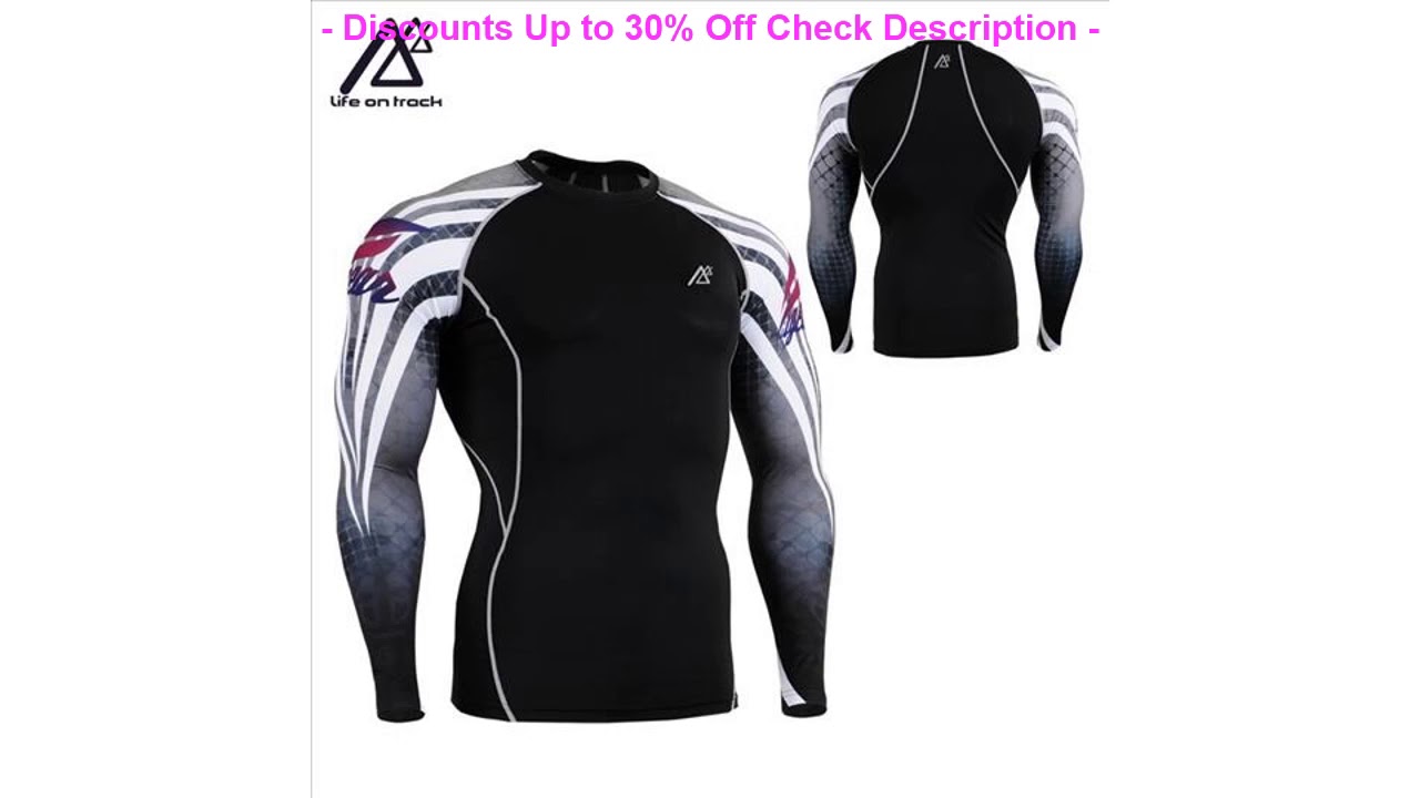 SPECIALS Men SKIN COMPRESSION Tights T-shirts Sport GYM Running MMA Ba