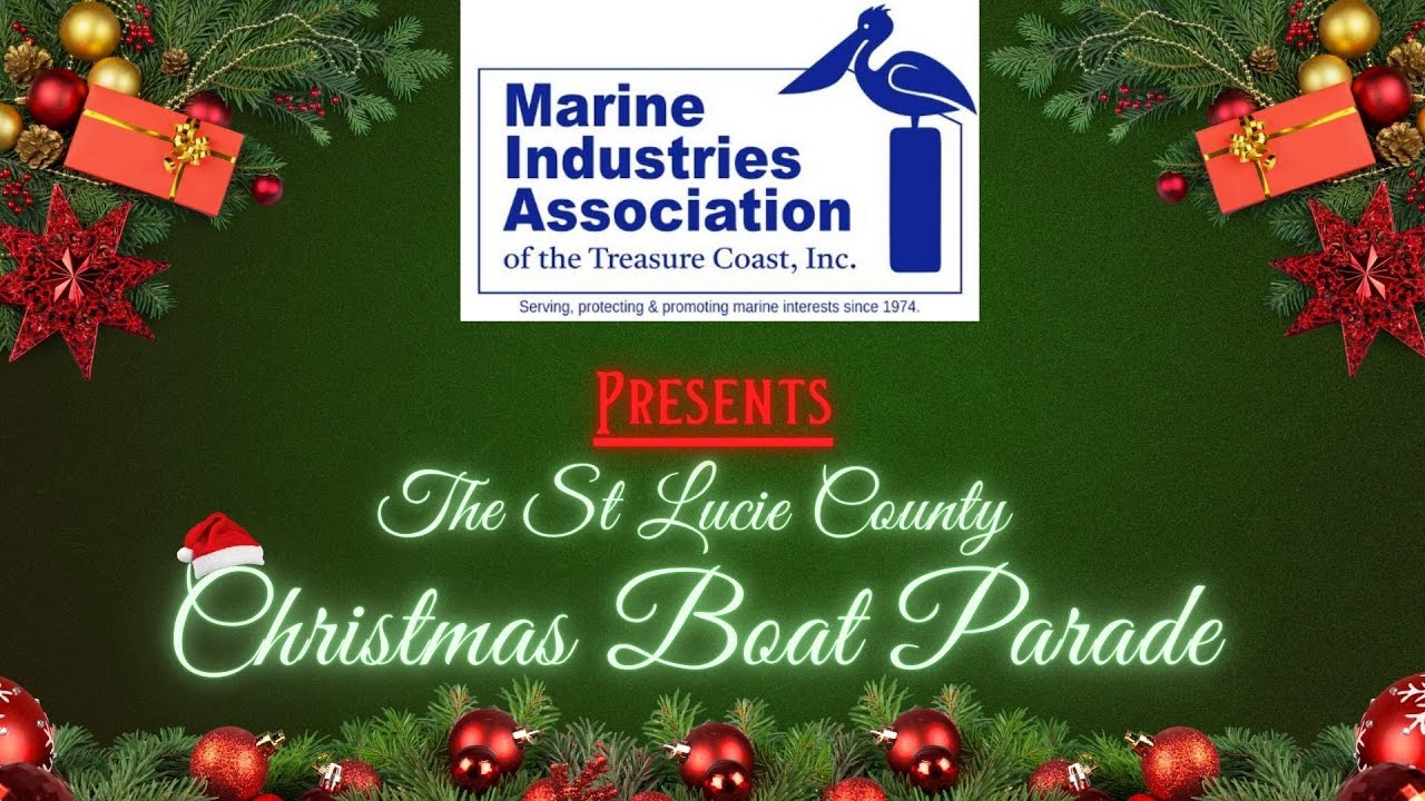 St Lucie County Christmas Boat Parade
