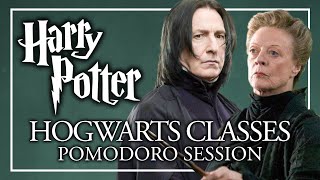 Four Hogwarts Classes - Potions Charms And More Harry Potter Pomodoro Session - Harry Potter Asmr