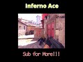 🔥 ACE on Inferno | CS2 Insane Clutch Moments  #cs2 #csgo