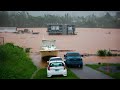 Rescatan a una familia de casa inundada por el huracán Fiona en Puerto Rico
