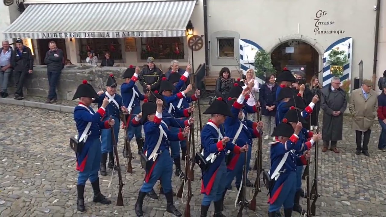 Prise d'Armes du Contingent des Grenadiers Fribourgeois 2022