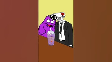 Thumbnail of I just got the GRIMACE SHAKE! 죽음의 쉐이크 #shorts #animation #meme #cartoon #shorts