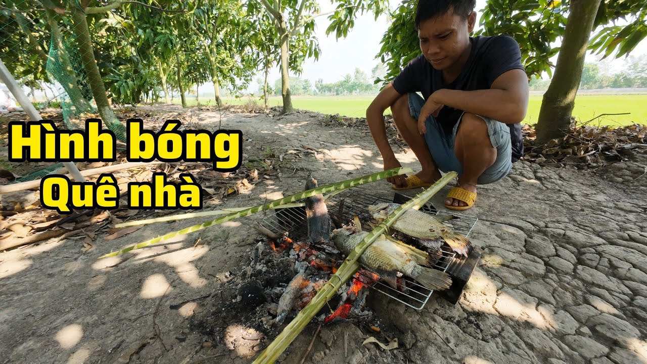 Hột vịt đồng nướng than thơm phức mùi đồng và ngày đi câu trúng đậm | Khói Bếp - Tv 120#