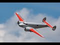 Rage rc  lockheed electra 10  radio controlled flying scale model airplane