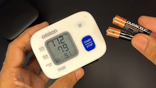 Omron Wrist Blood Pressure Monitor - How to Replace Batteries
