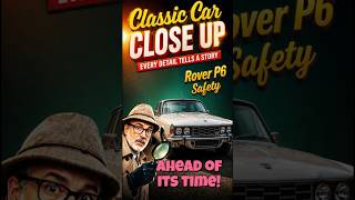 Classic Car Close Up - Rover P6 Safety Champion