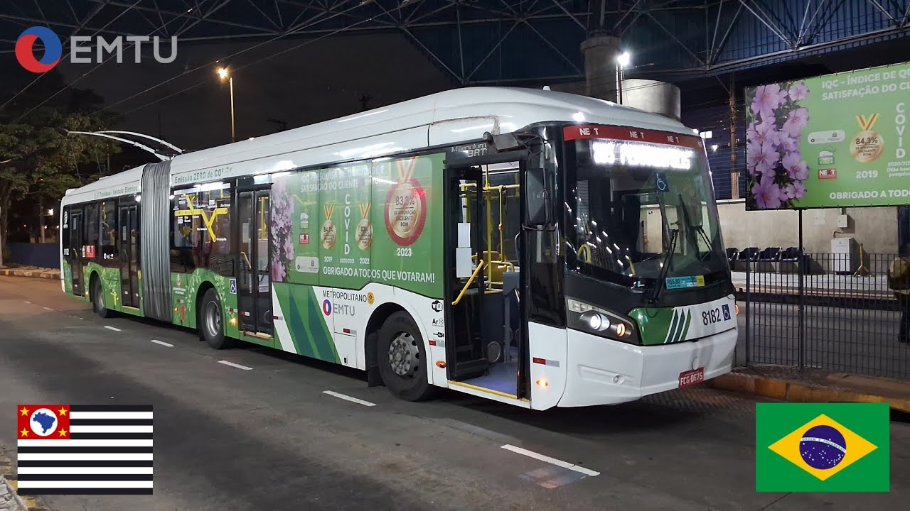EMTU | Viagem na linha 285 Terminal Ferrazópolis X Terminal São Mateus