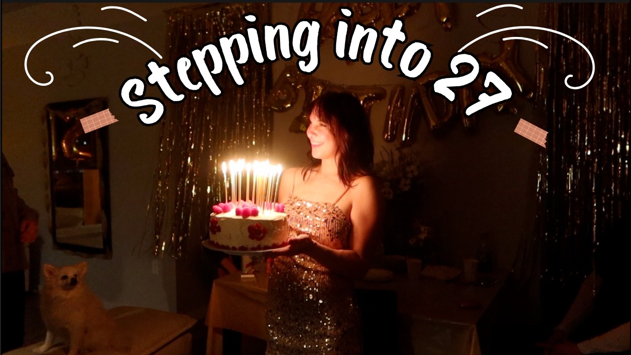 27th Birthday Vlog 🎂 | Prep, Reflections, Dress Shopping & Birthday Party