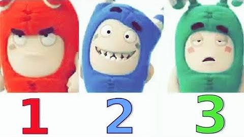 oddbods | oddbods turbo run challenge | fuse vs pogo vs zee | Kids PlayGames | kids play games