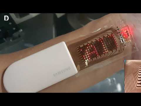 Samsung shows off stretchable OLED screen in prototype heart rate monitor