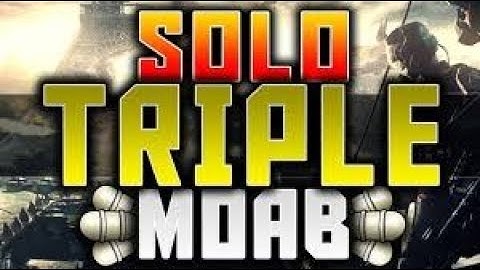 MW3: Solo Triple MOAB w/ACR Specialist Terminal (iAlphaYT)