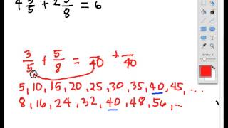 This tutorial is on adding mixed fractions in a of english and
tagalog.