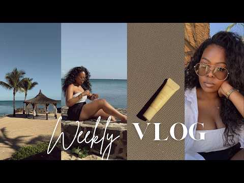 WEEKLY VLOG: Travel preps, Mauritius, hair products for hair growth
