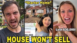 Watch As DELUSIONAL Homeowners Can't Sell Their OVERPRICED Homes