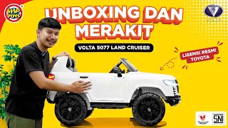 Unboxing dan Cara Merakit Volta 5077 Toyota Land Cruiser (Review Volta Land Cruiser)