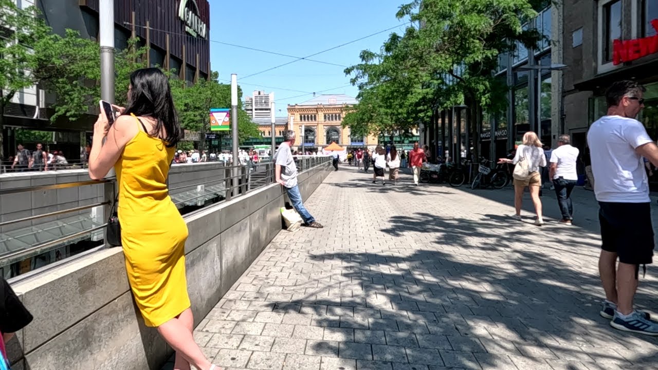 🇩🇪HANNOVER DOWNTOWN DISTRICT GERMANY 2023 [FULL TOUR]