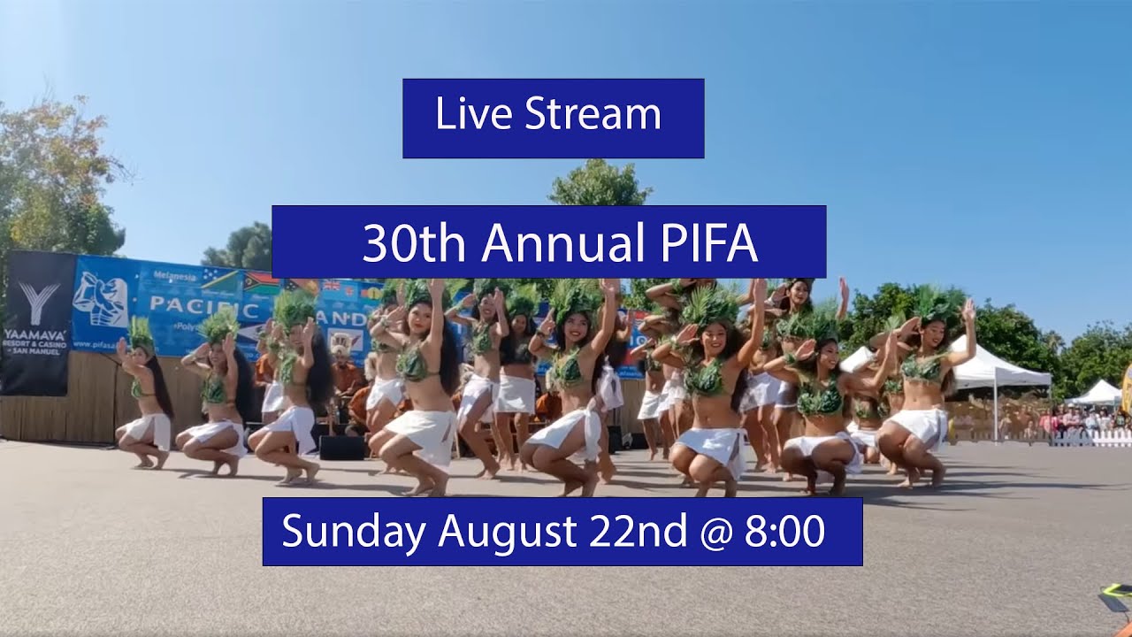 30th Annual PIFA Sunday Program