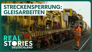 450 Tonnen Arbeitsmaschine - Gleise mit dem Schnellumbauzug austauschen | Real Stories Deutschland