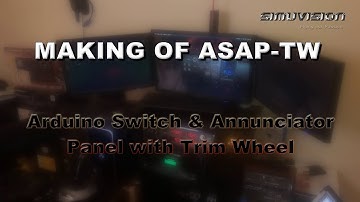 How to make DIY home cockpit panels for X-Plane 11 - Making of ASAP-TW