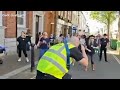 Dancers suprise Kent town with line dance flash mob
