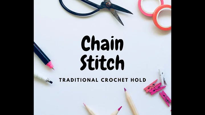 Getting started with crochet  (XL) - chain stitch