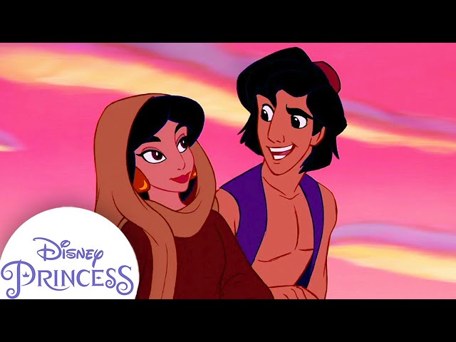 Princess Jasmine Visits Aladdin's Home