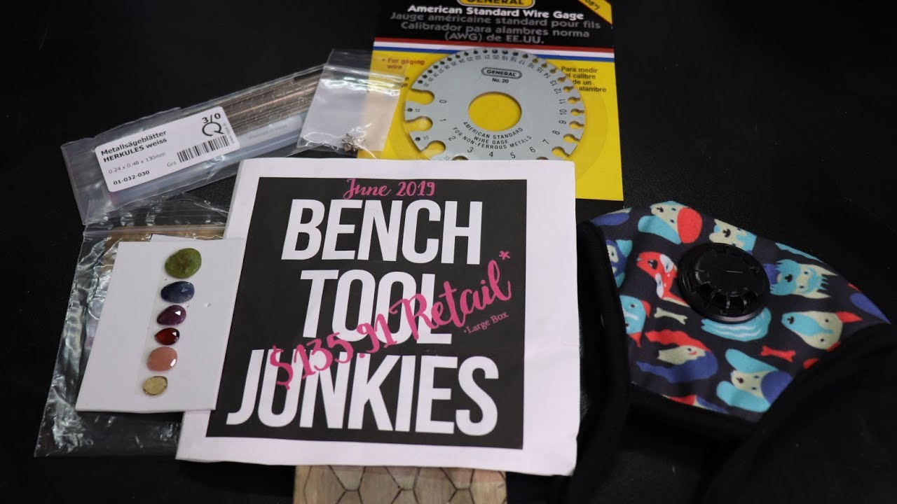 June 2019 Jewelry Tool and Material Subscription Box Bench Tool