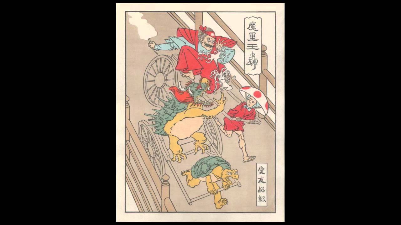 Jed Henry's 'Ukiyo-e Heroes' : Rickshaw Cart