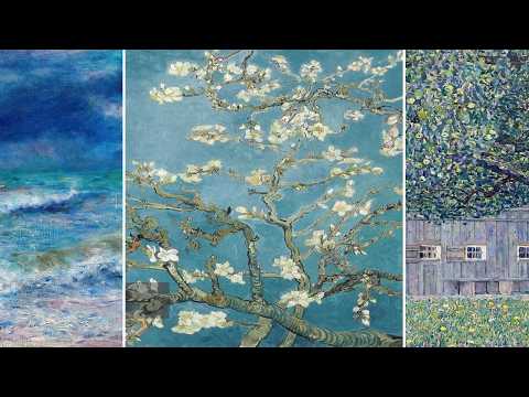 Fine Art TV — Silent Art Gallery · July 8 Morning | van Gogh · Almond Blossom & others
