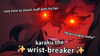 Karaku twisting wrists and being chaotic for a little over two minutes Resimi