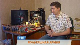 Мультяшная армия. Пермяк своими руками создал целое собрание героев мультфильмов Мультяшная армия. Пермяк своими руками создал целое собрание героев мультфильмов