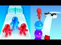 Join Blob Clash 3D VS Stack Rider - All Levels Gameplay Android, ios (Part 372)