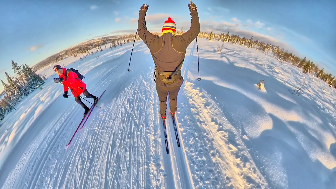 Norway wild natur with crosscountry ski YouTube