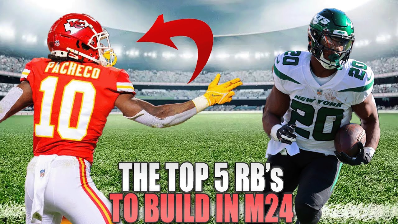 The TOP 5 Best RB's to Build in Madden 24 Franchise Mode - YouTube