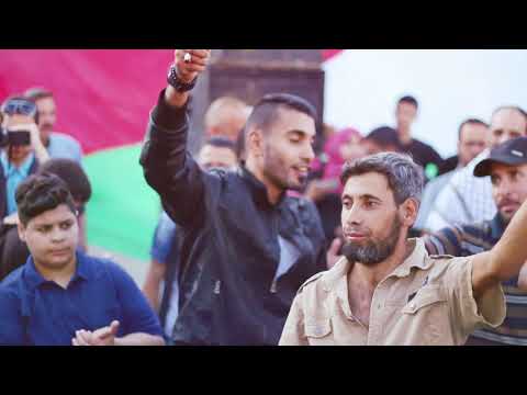 فرحة الشعب الغزاوي عند اعلان المصالحة الفلسطينية