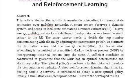 Optimal Transmission Scheduling Over Multihop Networks  Structural Results and Reinforcement Learnin