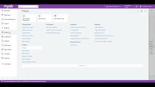 MYOB Acumatica Training - Project Accounting - Templates - Restructure the Budget AFTER Billing