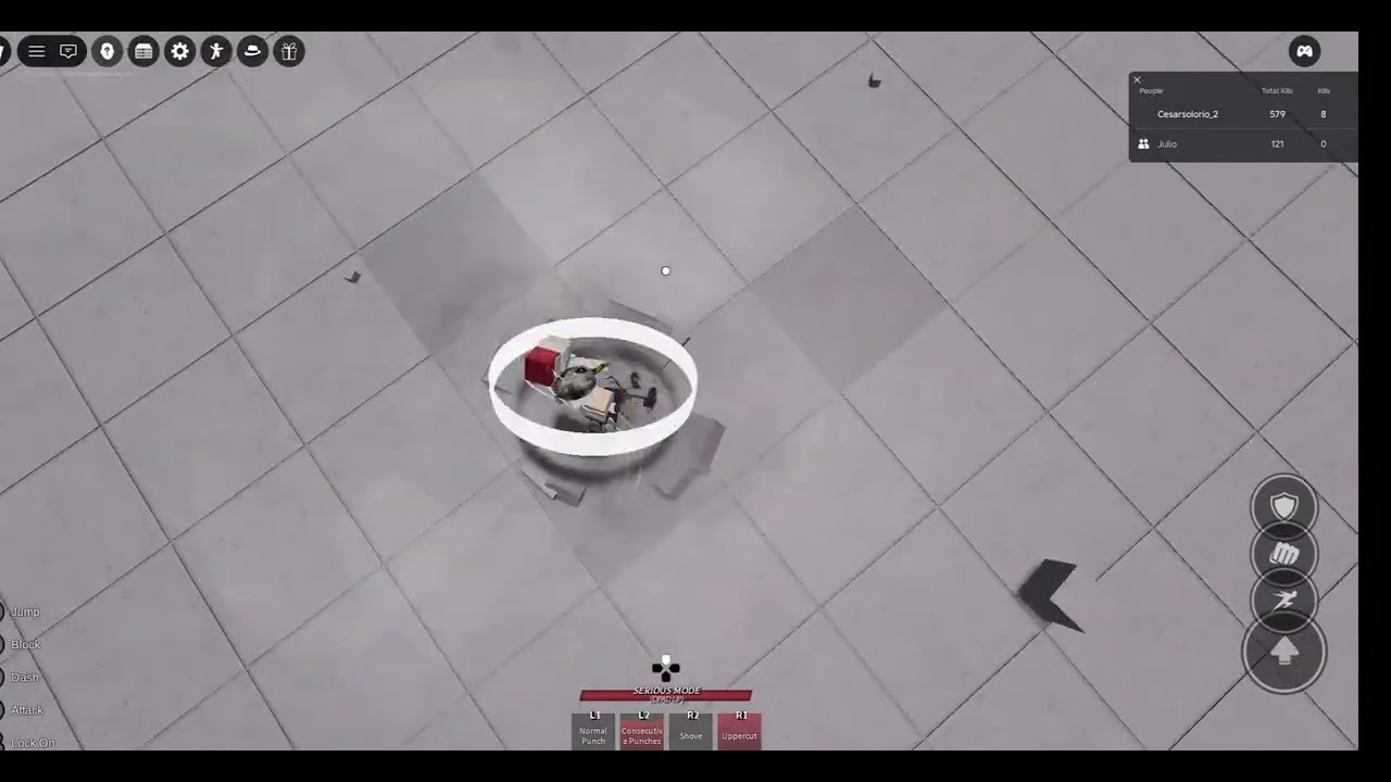 TSB Saitama/strongest hero combo