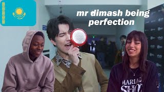 Mr Dimash being perfect[REACTION] | DIMASH KUDAIBERGEN IS SUCH A PERFECTION ON EARTH!