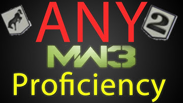MW3 Glitch- Any Proficiency on Secondary Tutorial ! (Modern Warfare 3) (Xbox 360)
