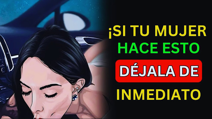 ¡SI TU MUJER HACE ESTO, DÉJALA DE INMEDIATO! / ESTOICISMO
