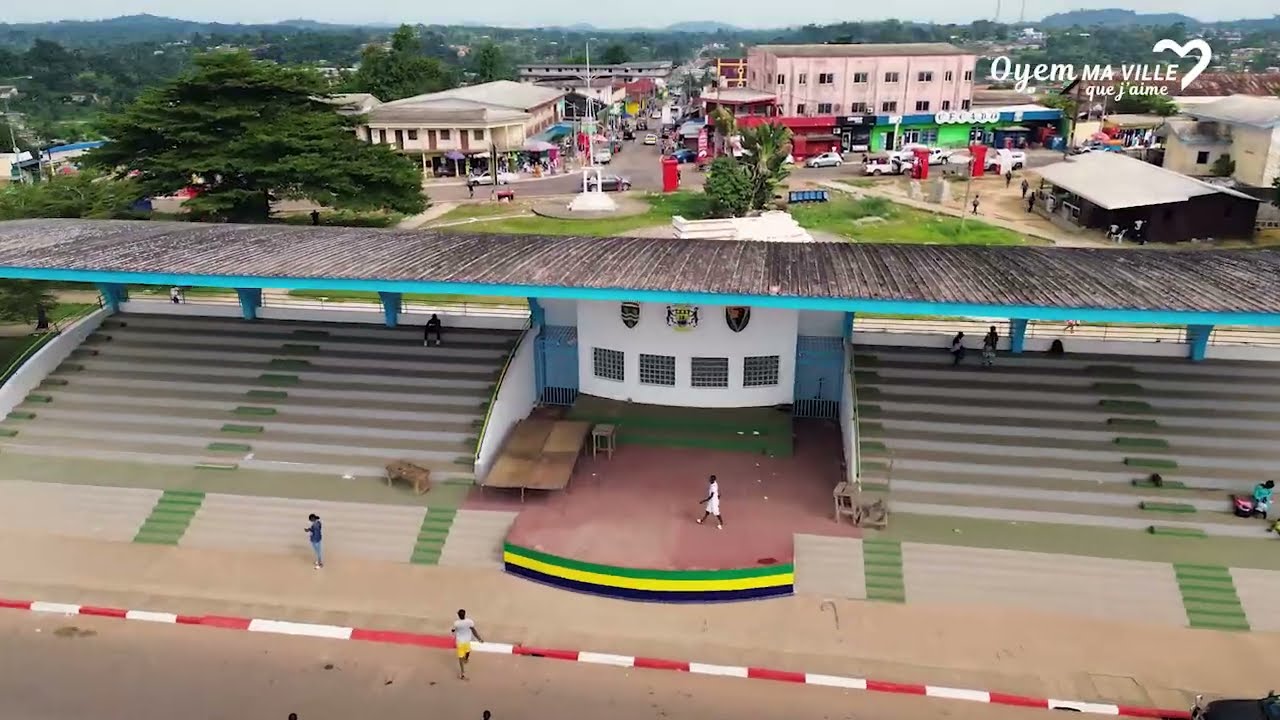 Centre ville Oyem Aout 2023