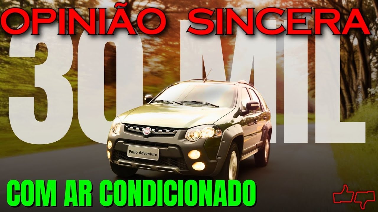 Carro BOM com AR CONDICIONADO até R$ 30 mil reais! Confiável, ECONÔMICO, bonito, BARATO, vale a pena